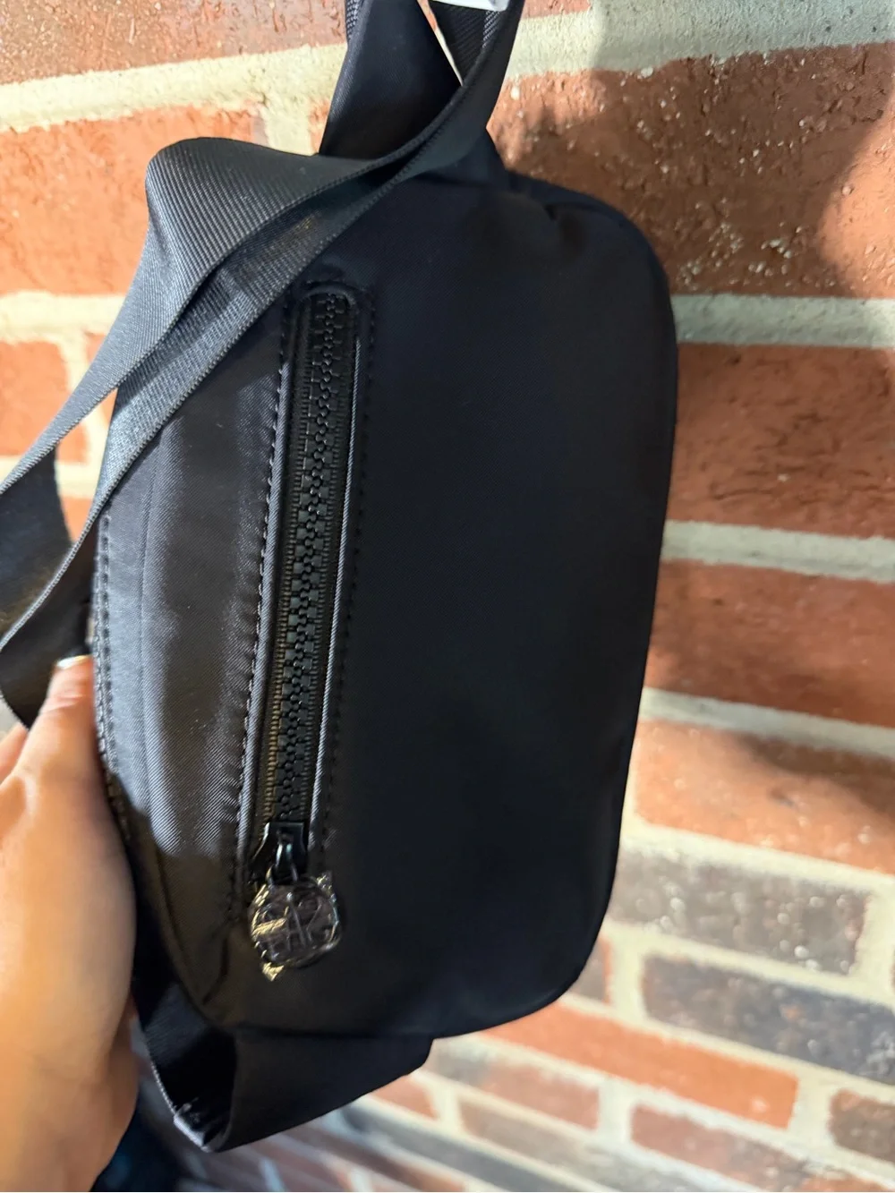 Steve Madden Black Crystal-Studded Crossbody Bag - Picture 4 of 9